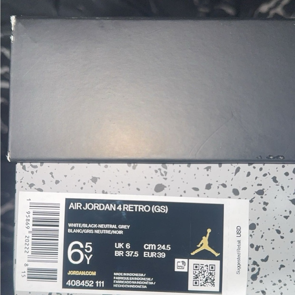 Air Jordan 4 Retro GS Sneakers